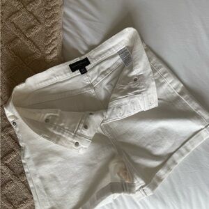 Banana Republic White Denim Shorts